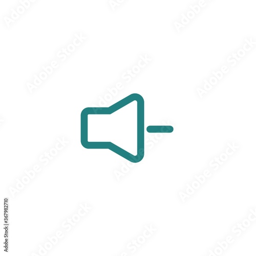 volume decrease icon