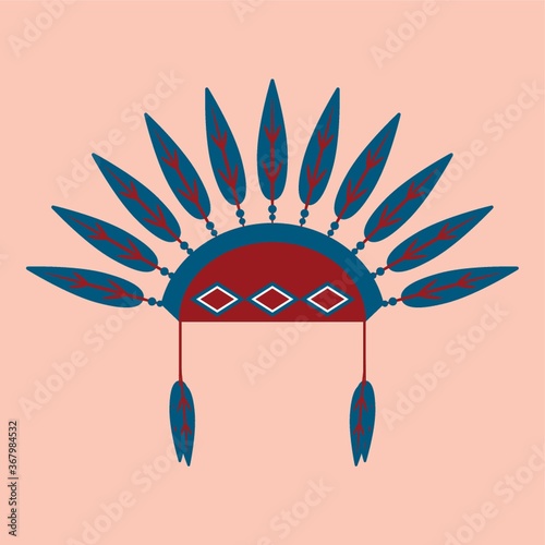 native american female headdress