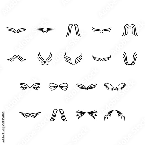 set of wings