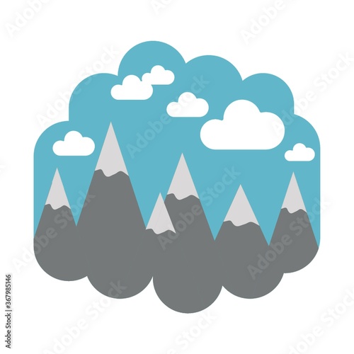 mountains landscape