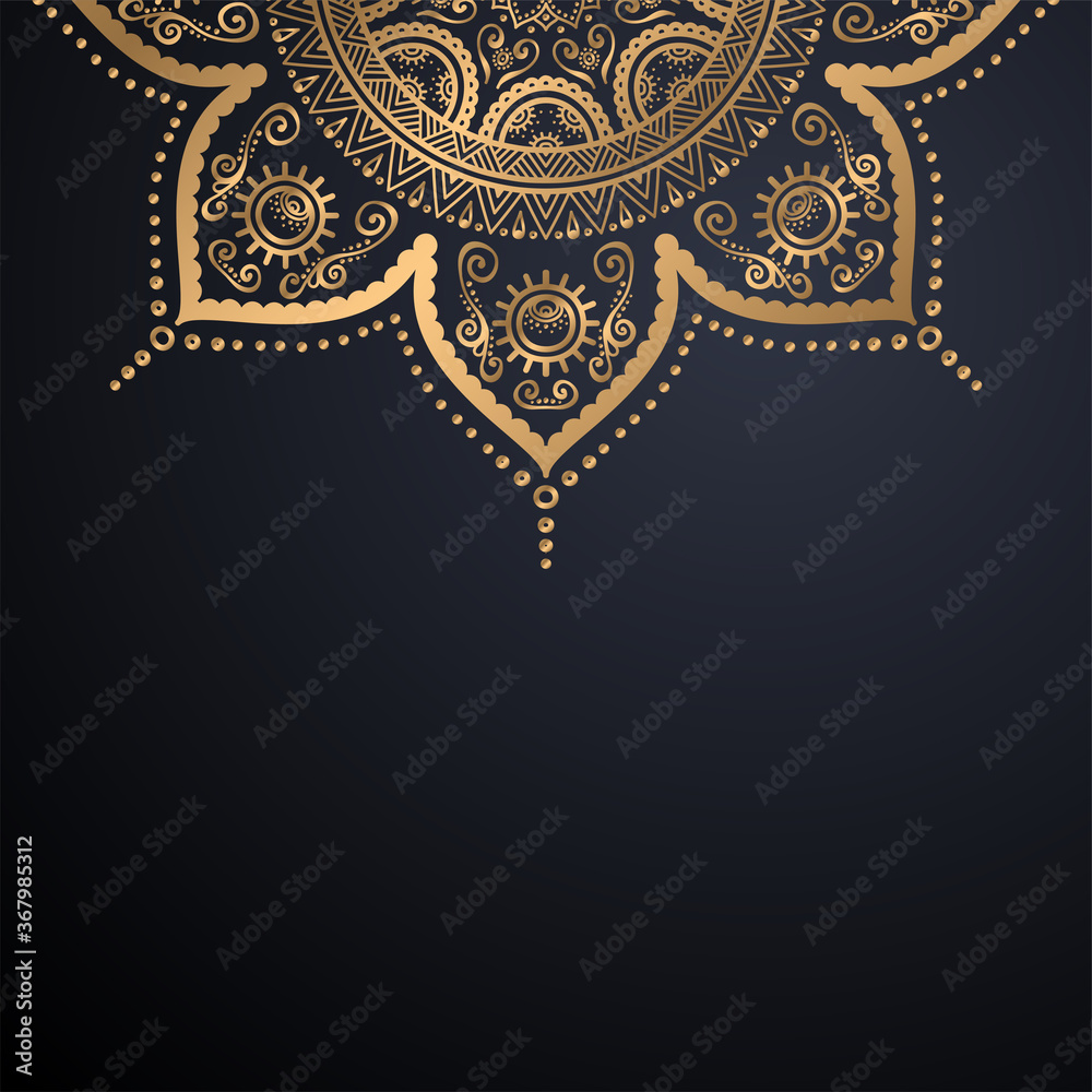 Fototapeta premium luxury ornamental mandala design background