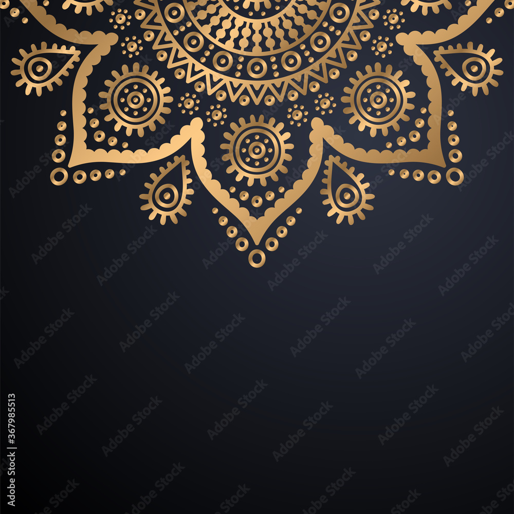 Fototapeta premium luxury ornamental mandala design background