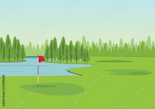 golf course