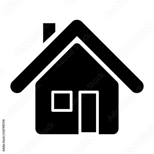 Stay at home icon. Vector illustration.