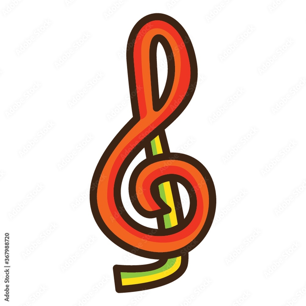 treble clef note treble clef note