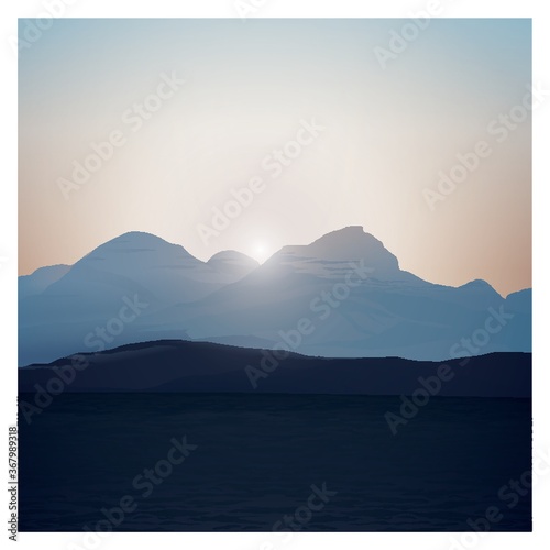 mountain background
