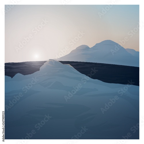 mountain background