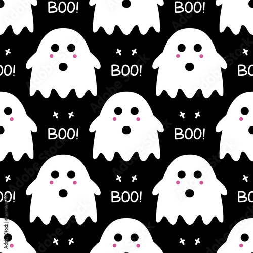 seamless halloween pattern