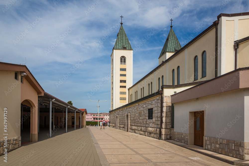 Church in Medjugorje, Bosnia and Herzegovina