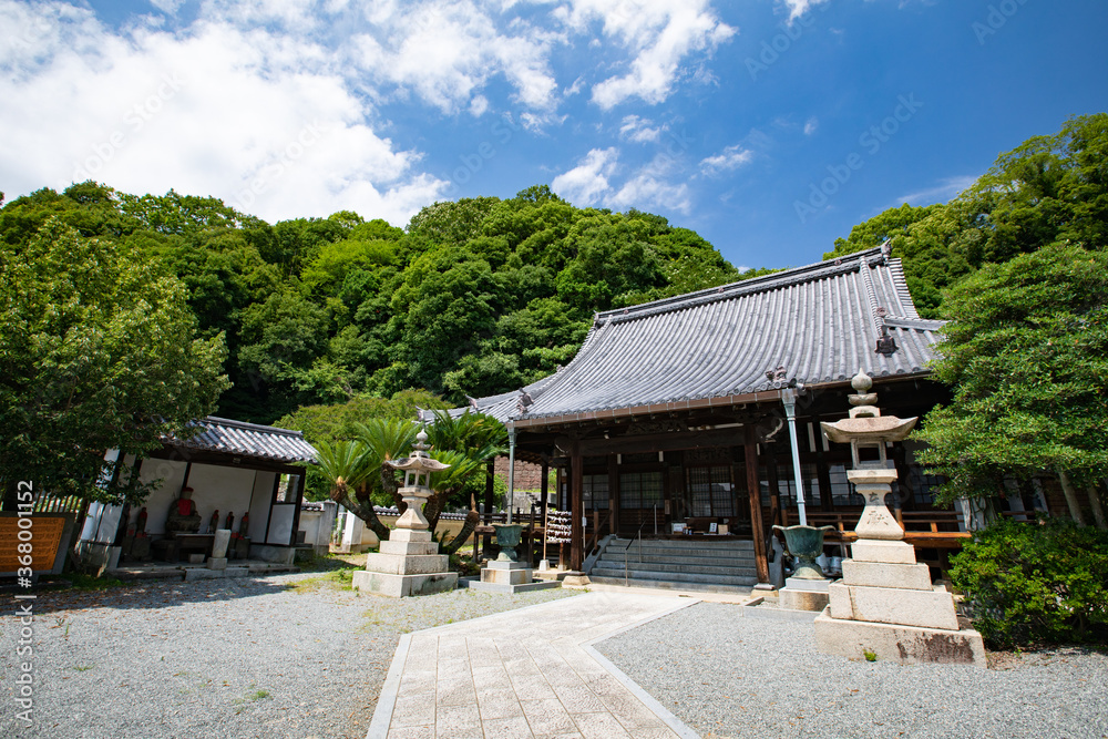 たけはら町並み保存地区 -西方寺- 安芸の小京都
