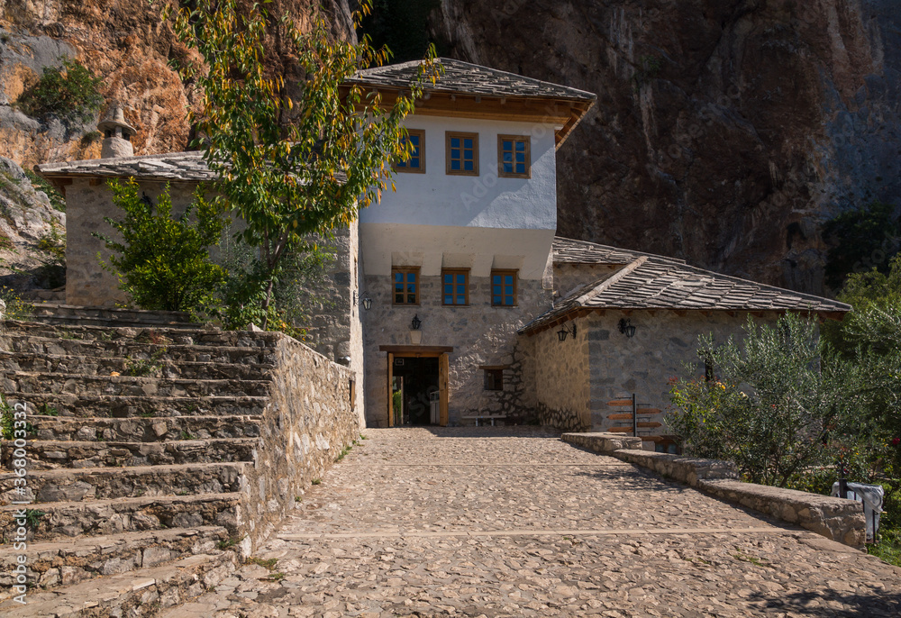 Blagaj Tekija in Blagaj, Bosnia and Herzegovina