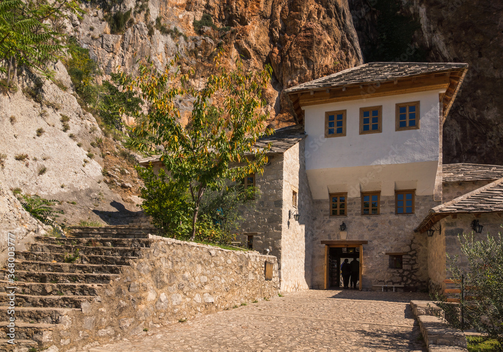 Blagaj Tekija in Blagaj, Bosnia and Herzegovina