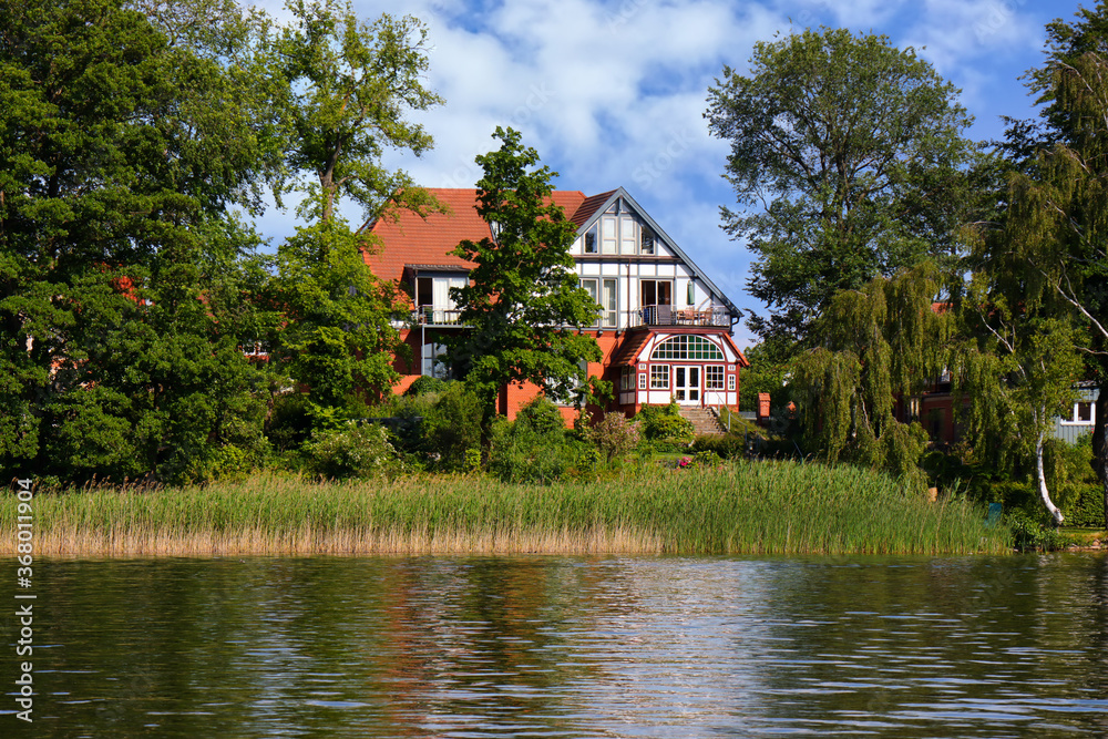 Fototapeta premium Rheinsberg Seeufer Rheinsberger See