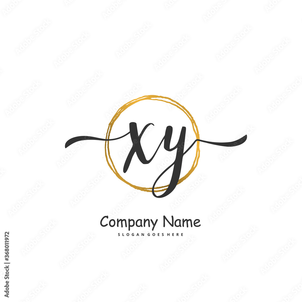 X Y XY Initial handwriting and signature logo design with circle. Beautiful design handwritten logo for fashion, team, wedding, luxury logo. X Y XY Initial handwriting and signature logo design with circle. Beautiful design handwritten logo for fashion, team, wedding, luxury logo.