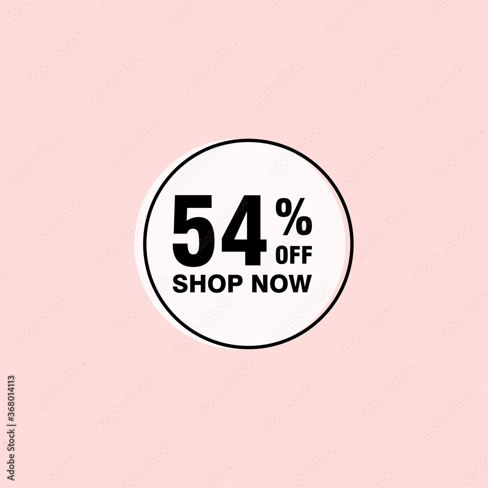 54 discount, Sales Vector badges for Labels, , Stickers, Banners, Tags, Web Stickers, New offer. Discount origami sign banner 54 discount, Sales Vector badges for Labels, , Stickers, Banners, Tags, Web Stickers, New offer. Discount origami sign banner