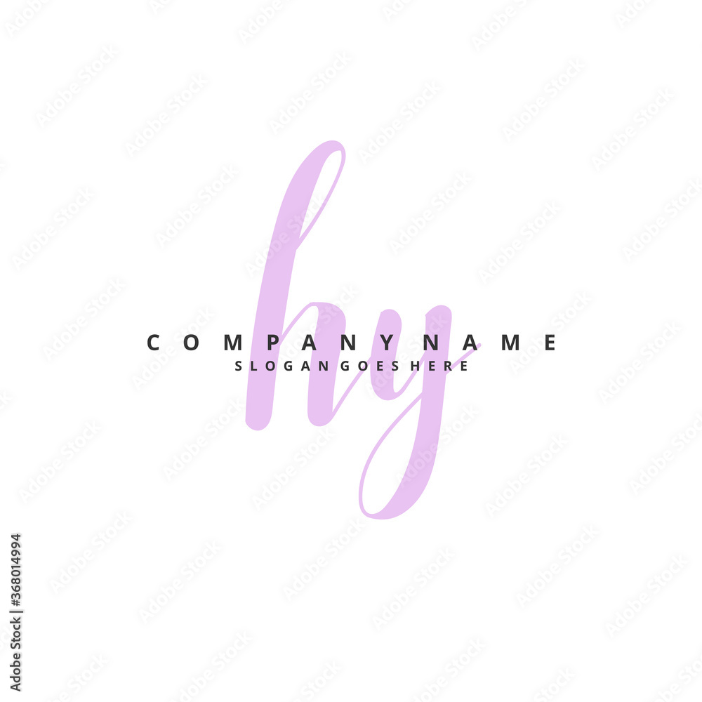 H Y HY Initial handwriting and signature logo design with circle. Beautiful design handwritten logo for fashion, team, wedding, luxury logo. H Y HY Initial handwriting and signature logo design with circle. Beautiful design handwritten logo for fashion, team, wedding, luxury logo.
