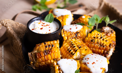 Fotografía Grilled corn on the cob