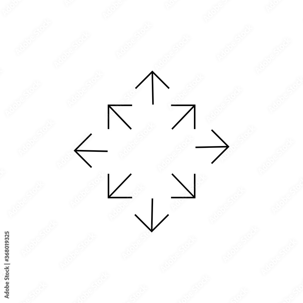 Up, down, left, right arrow, diagonal sign eps ten Up, down, left, right arrow, diagonal sign eps ten