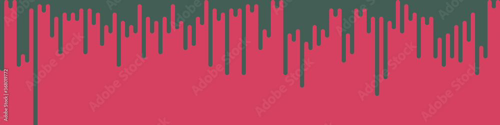 Abstract Rounded Color Lines halftone transition background illustration