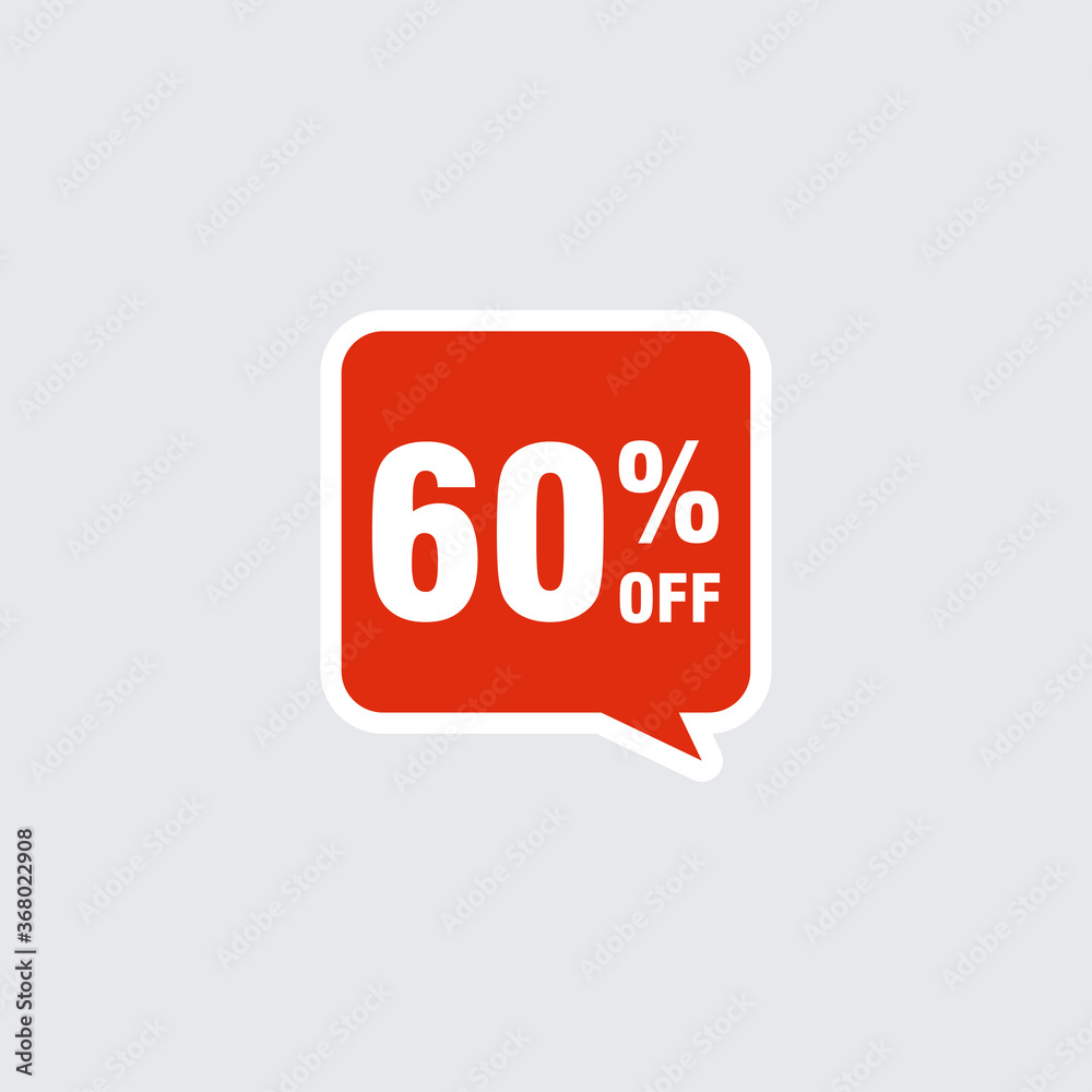 60 discount, Sales Vector badges for Labels, , Stickers, Banners, Tags, Web Stickers, New offer. Discount origami sign banner 60 discount, Sales Vector badges for Labels, , Stickers, Banners, Tags, Web Stickers, New offer. Discount origami sign banner