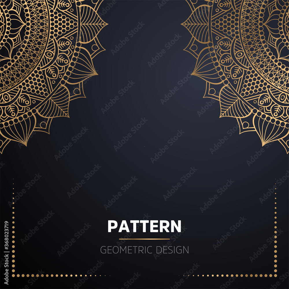 Fototapeta premium luxury ornamental mandala design background