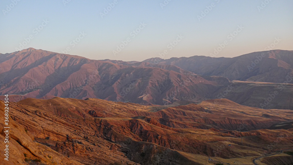 Berglandschaft im Abendrot - Iran