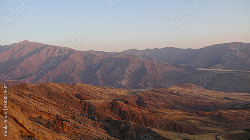 Berglandschaft im Abendrot - Iran