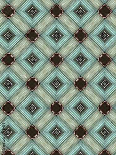 seamless pattern with geometric shapes