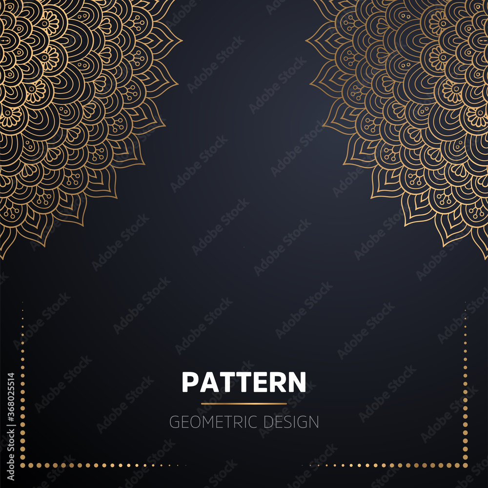 Fototapeta premium luxury ornamental mandala design background