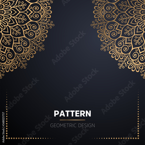 luxury ornamental mandala design background