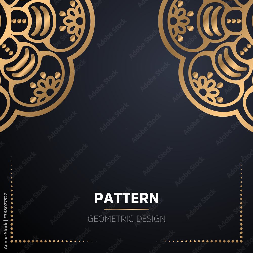 Fototapeta premium luxury ornamental mandala design background