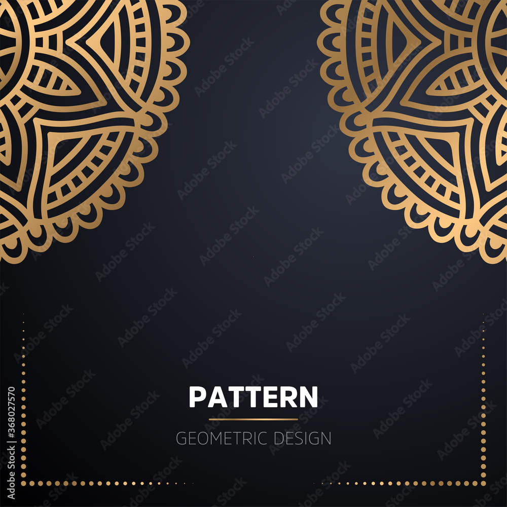 Fototapeta premium luxury ornamental mandala design background