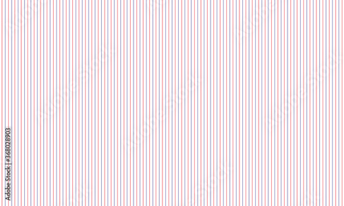 Classic thin hairline red and blue vintage pinstripe pattern on white background vector photo
