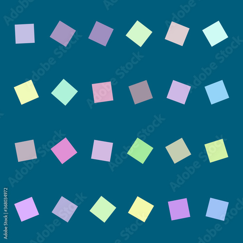 Abstract geometric background with squares. Colorful modern pattern