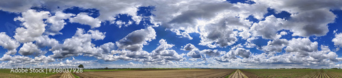 big panoramic summersky photo