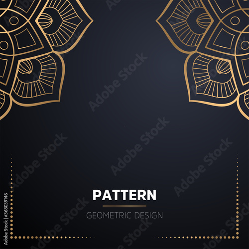 luxury ornamental mandala design background