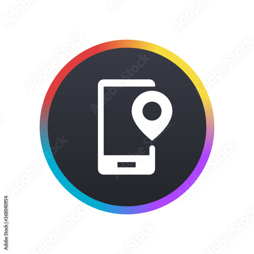 Mobile Location -  Push Button