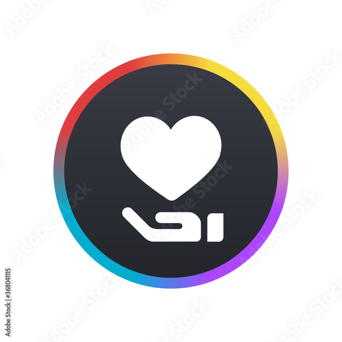 Heart -  Push Button