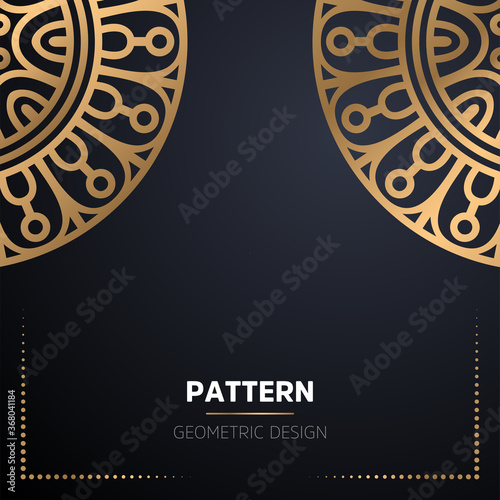 luxury ornamental mandala design background