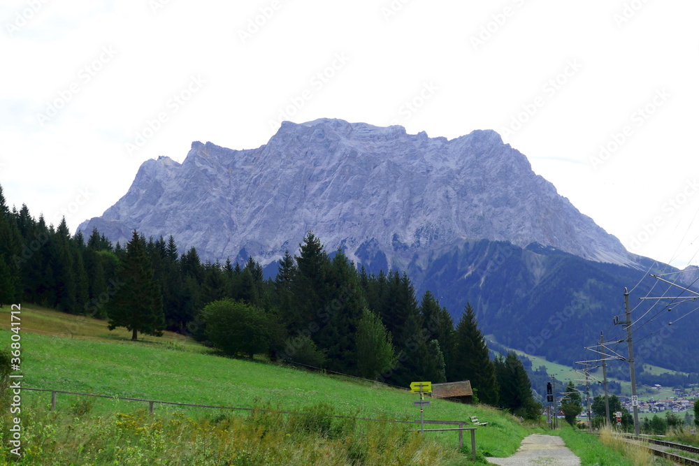 Zugspitze seen from the west