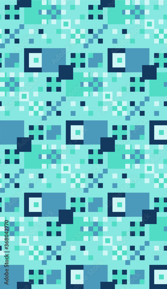 Seamless pattern in summer colors. Seamless pattern in summer colors.