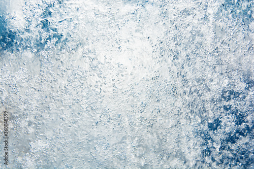 Ice texture with different patterns