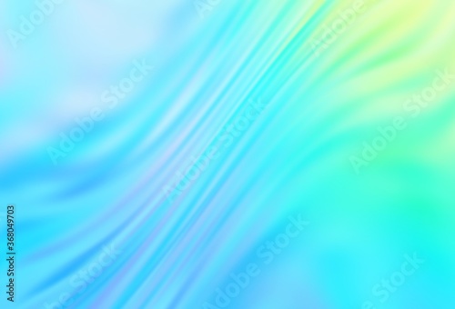 Light Blue, Green vector blurred bright template. New colored illustration in blur style with gradient. Smart design for your work.