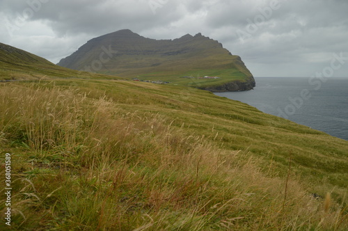 The dramatic and charming nature and mountains on the Faroe Islands © ChrisOvergaard