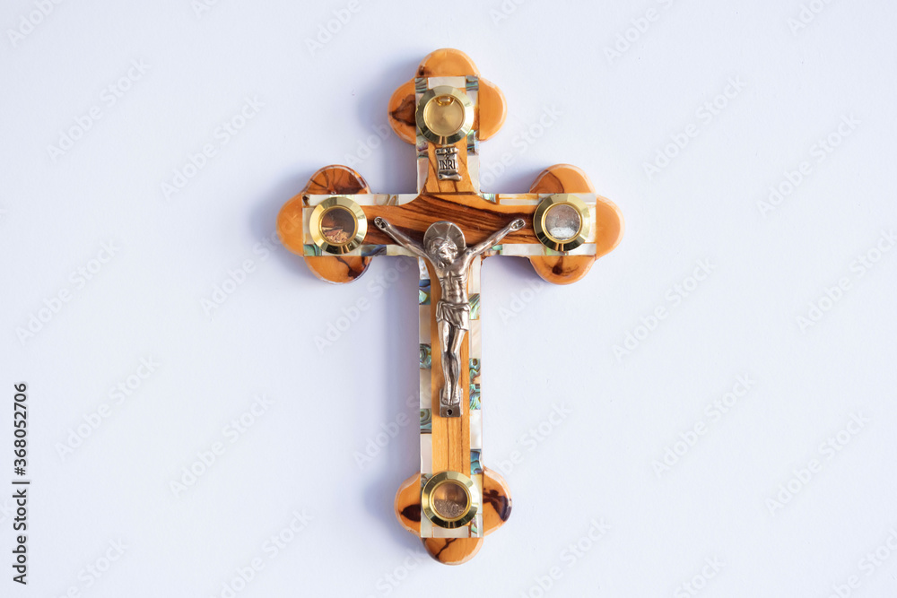 Crucifixion of Jesus. Holy cross.