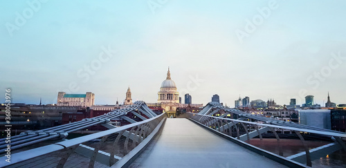 Photography Walk in December during early hours in London city (UK, England, Great Britain )