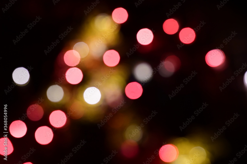 Obraz premium christmas lights background