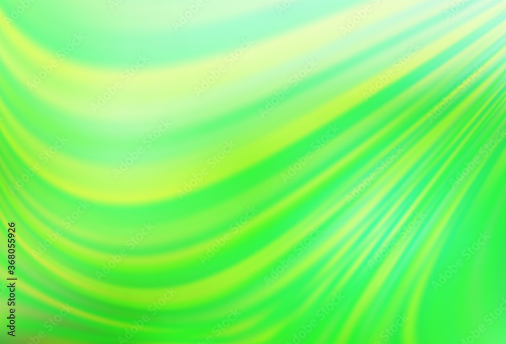 Light Green vector blurred background. An elegant bright illustration with gradient. New design for your business.