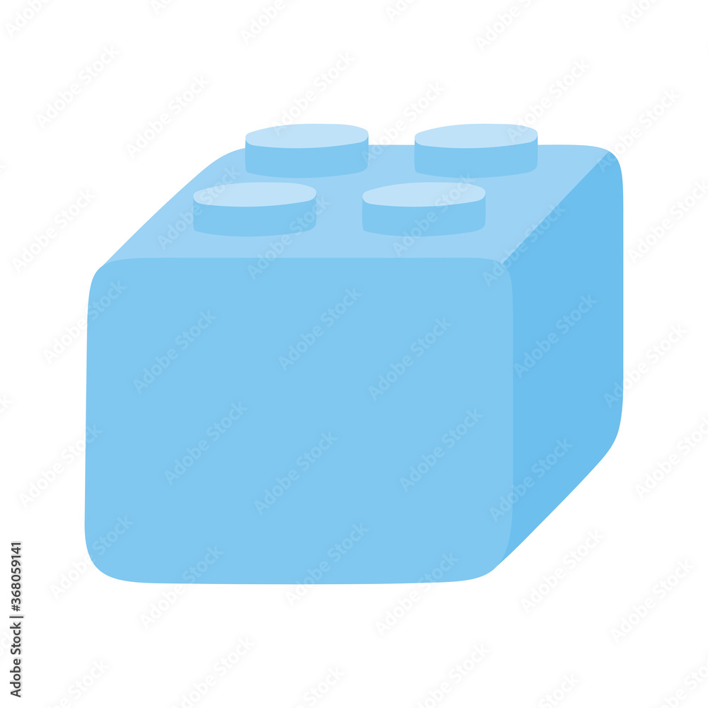 kids toys construction block cartoon isolated icon design white background kids toys construction block cartoon isolated icon design white background