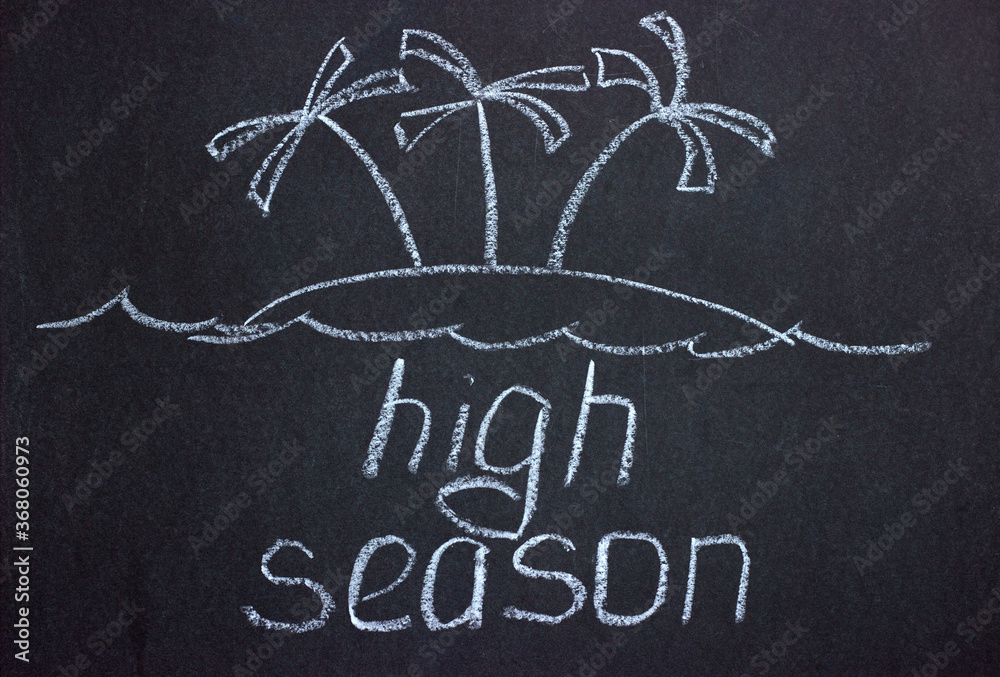 Chalkboard lettering